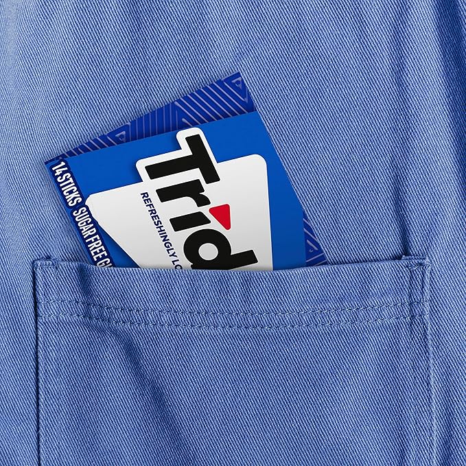 Trident Sugar-Free Chewing Gum Variety Pack Candy, Spearmint, Perfect Peppermint & Original Flavor, 18 Packs of 14 Pieces (252 Total Pieces)